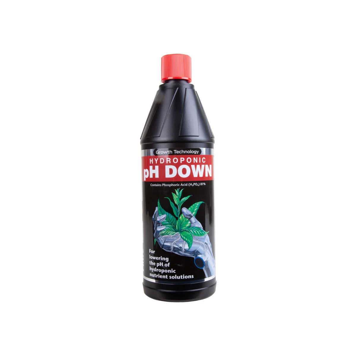 Growth Technology pH Down – 81% Phosphoric Acid Concentrate - 1L