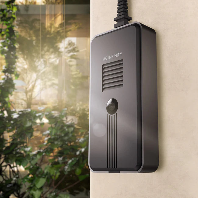 CONTROLLER AI+ with CO2 Sensor, AI-Powered Learning, CO2 Data Tracking for Optimized FAE, Temp, Humidity, and VPD Monitoring for Dynamic Level Adjusting Bluetooth & WiFi App