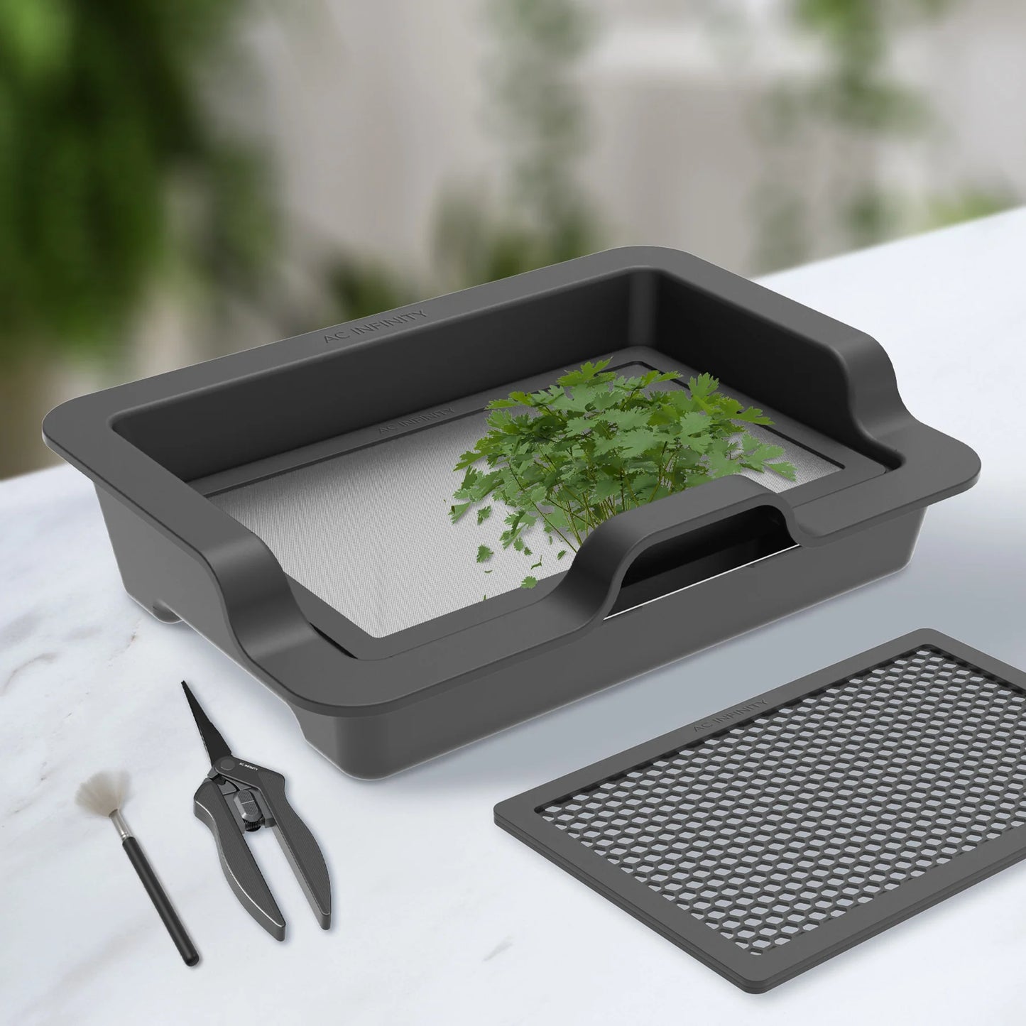 Large Trim Tray System | 3-Tray, 2-Screen Ergonomic Kit