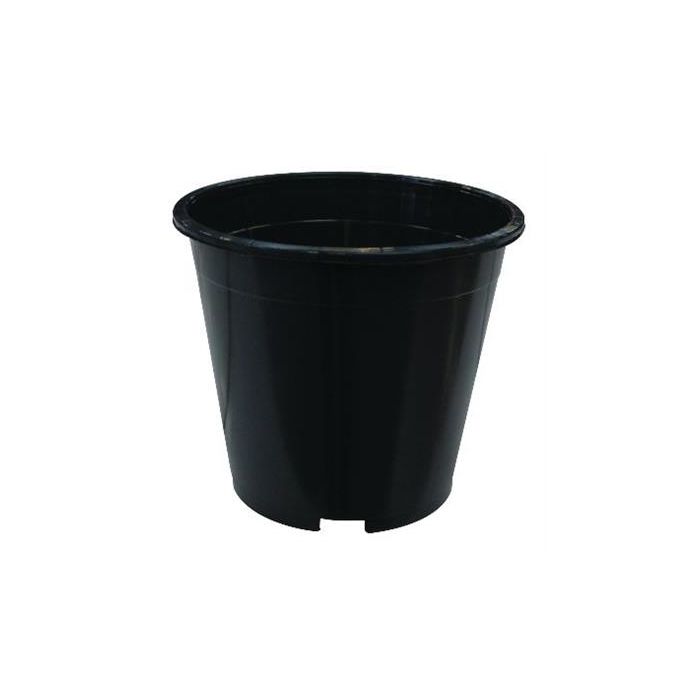 Round Black 25l Pot