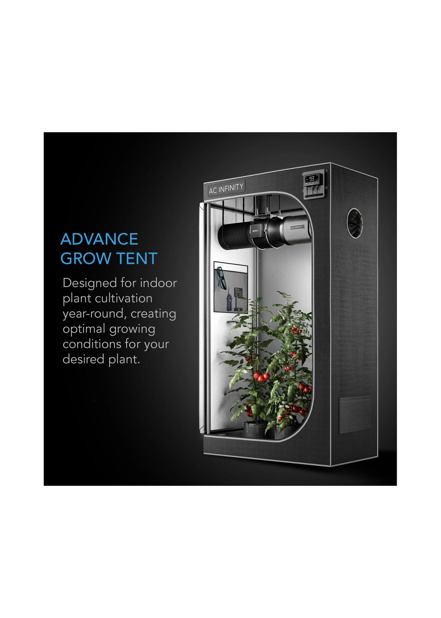 Cloudlab 864D, 2-In-1 Advance Grow Tent