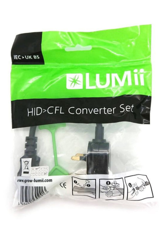 LUMii HID to CFL Converter Lead UK Plug