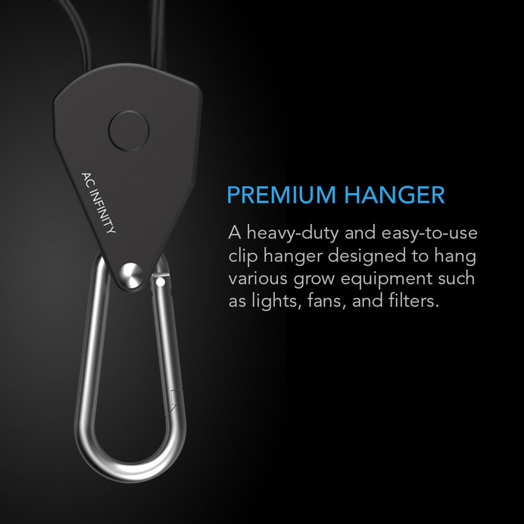 Heavy Duty Adjustable Rope Clip Hanger