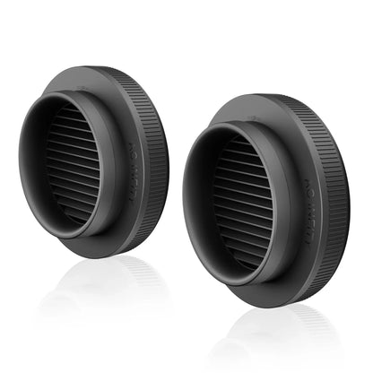 Grow Tent Duct Vent Attachment, 2 Pack, Light-Blocking & Dust-Resistant