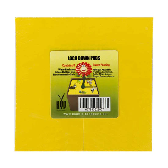 Lock down pads 6" Square - 5 Pack
