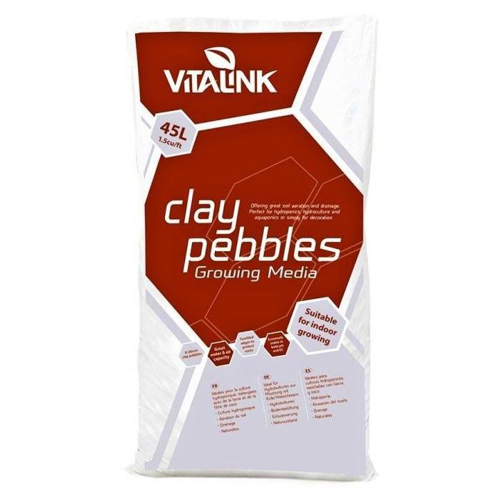 Clay Pebbles 45L Vitalink